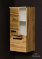 Regał łazienkowy dąb naturalny 40x89cm FOKUS LOFT