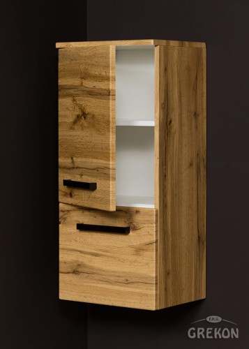 Regał łazienkowy dąb naturalny 40x89cm FOKUS LOFT