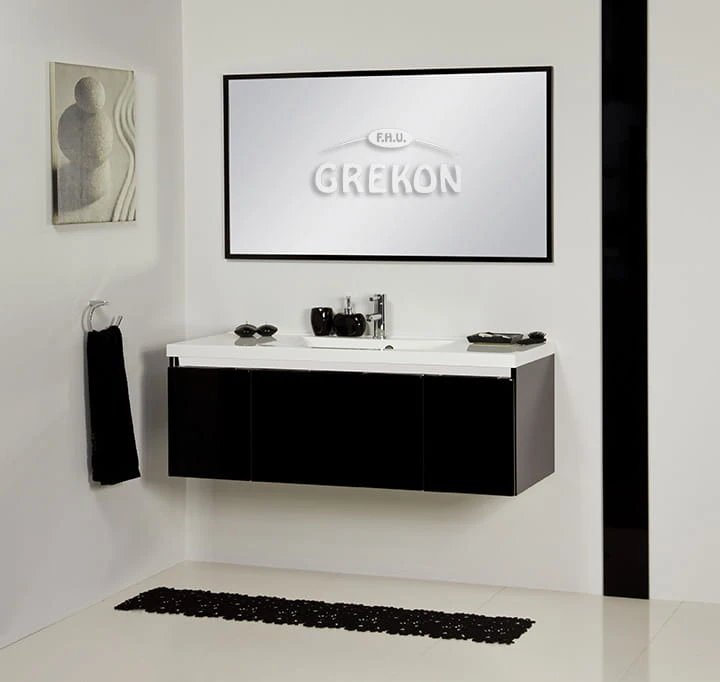Szafka DMD-C-U120/48C + umywalka LUCY-1200C