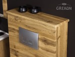 Zabudowa stelaża wc kolor naturalny dąb seria Fokus New