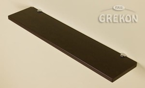 Półka łazienkowa wenge mat 70cm FOKUS