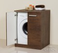 Dwudrzwiowa zabudowa pralki antyczne drewno seria Fokus