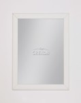 Lustro łazienkowe białe 60x80cm FINEA