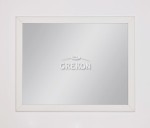 Lustro łazienkowe białe 100x80cm FINEA