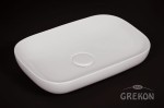 Owalna ceramiczna umywalka PREMIUM 60