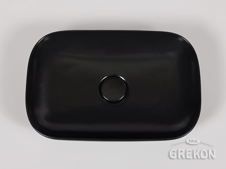 Umywalka ceramiczna PREMIUM 60 czarna matowa