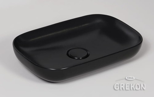 Umywalka ceramiczna PREMIUM 60 czarna matowa