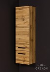 Regał łazienkowy dąb naturalny 40x143,5cm FOKUS LOFT