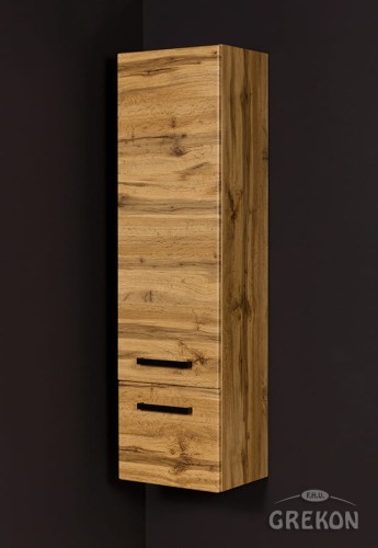 Regał łazienkowy dąb naturalny 40x143,5cm FOKUS LOFT