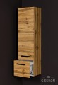 Regał łazienkowy dąb naturalny 40x143,5cm FOKUS LOFT