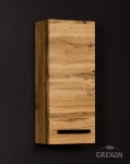 Szafka łazienkowa wisząca dąb naturalny 30x72cm FOKUS LOFT