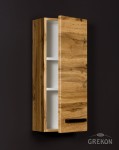 Szafka łazienkowa wisząca dąb naturalny 30x72cm FOKUS LOFT