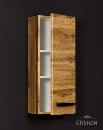 Szafka łazienkowa wisząca dąb naturalny 30x72cm FOKUS LOFT