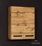 Szafka łazienkowa wisząca dąb naturalny 60x72cm FOKUS LOFT