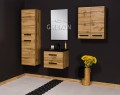 Szafka łazienkowa wisząca dąb naturalny 60x72cm FOKUS LOFT