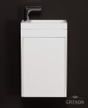 Szafka łazienkowa biała idealna do małego WC