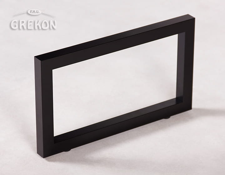 Noga do mebli loft 39/21 czarny mat