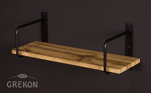 Półka łazienkowa loftowa BELT 60cm