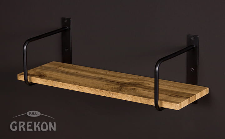 Półka łazienkowa loftowa BELT 60cm