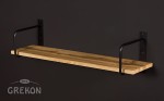 Półka łazienkowa loftowa BELT 80cm