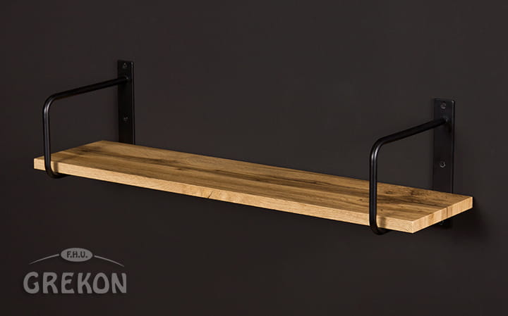 Półka łazienkowa loftowa BELT 80cm