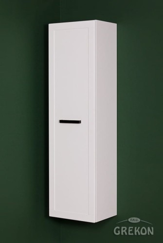 Regał łazienkowy biały 40x143,5cm PETTO BIANCO