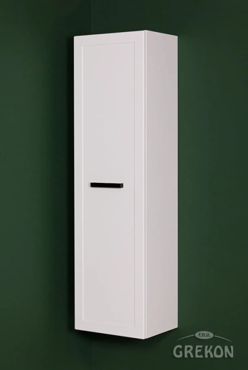 Regał łazienkowy biały 40x143,5cm PETTO BIANCO