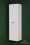 Regał łazienkowy biały 40x143,5cm PETTO BIANCO