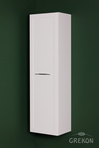 Regał łazienkowy biały 40x143,5cm PETTO BIANCO