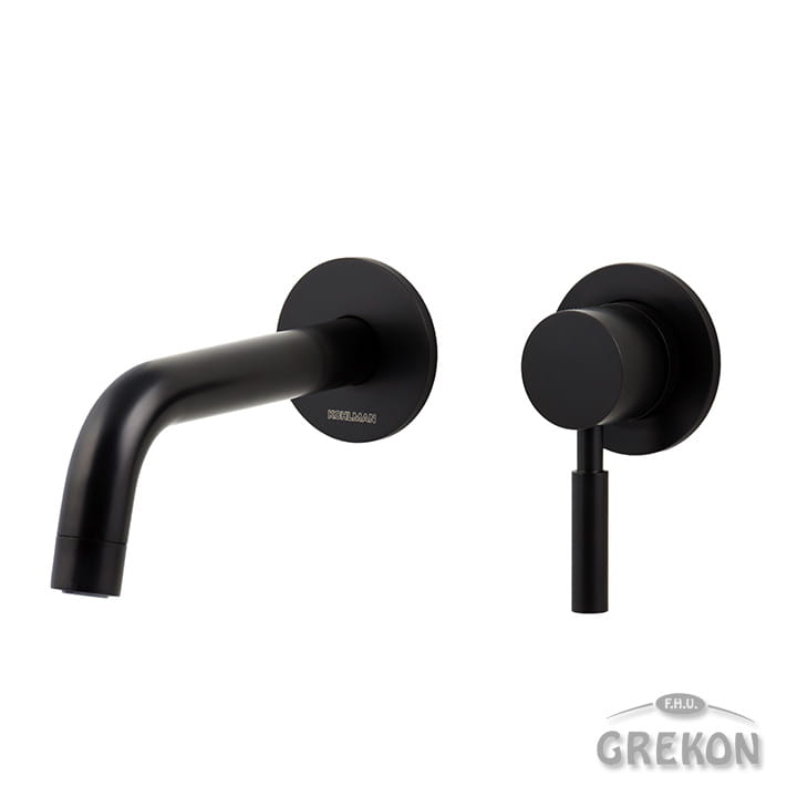 Kohlman Roxin Black QW180RB bateria umywalkowa czarna