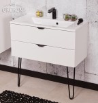 Noga meblowa pręty czarna 152H400N