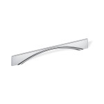 Chromowany srebrny uchwyt Petto Bianco