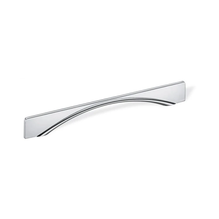 Chromowany srebrny uchwyt Petto Bianco