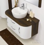 Chromowany srebrny uchwyt Olimpia
