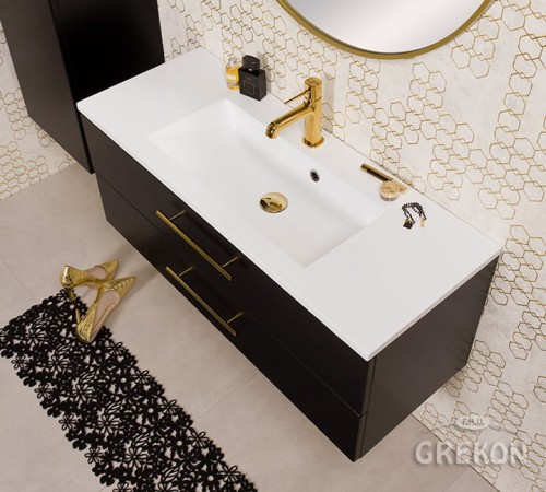 Szafka z umywalką 100 cm Belli Gold