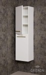 Biały regał łazienkowy 40x143,5cm BELLI GOLD