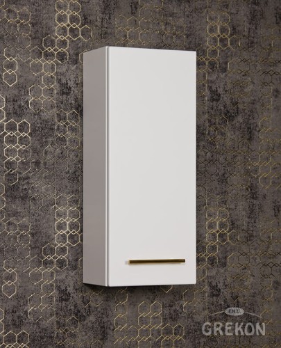Szafka łazienkowa wisząca biała 30x72cm BELLI GOLD