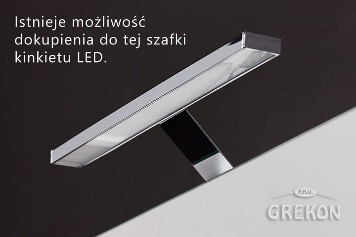 Kinkiet LED opcjonalny.