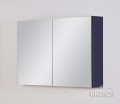 Szafka z lustrem w kolorze granatowym Belli Gold