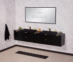 Elegancka szafka podumywalkowa w stylu glamour seria Victa