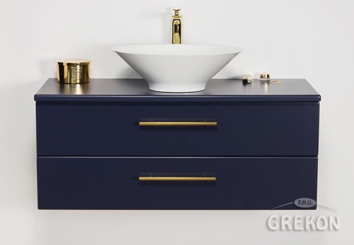 Nowoczesna i elegancka szafka łazienkowa Belli Gold