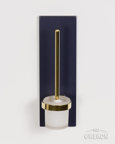 Szczotka łazienkowa wisząca w kolorze granatu