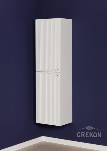 Argento wysoki regał łazienkowy. Klasyczna łazienka