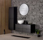 Zestaw Glow szafka 120 cm i regał zestaw do  eleganckiej łazienki