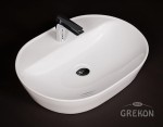 Ceramiczna nablatowa umywalka