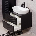 Ceramiczna umywalka z szafką