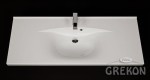 Umywalka dolomitowa JONA-1200C biała