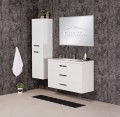 Szafka łazienkowa Focus New 100cm oraz umywalka Clever-1000