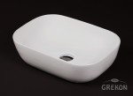 Umywalka ceramiczna PREMIUM 46 biała