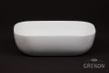 Ceramiczna biała umywalka Premium 46